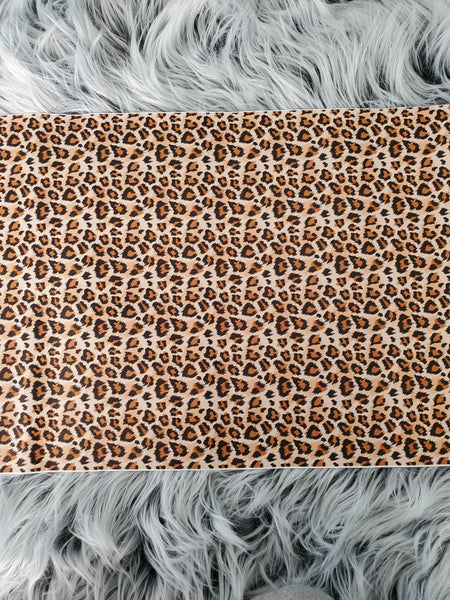 Leopard Faux Leather